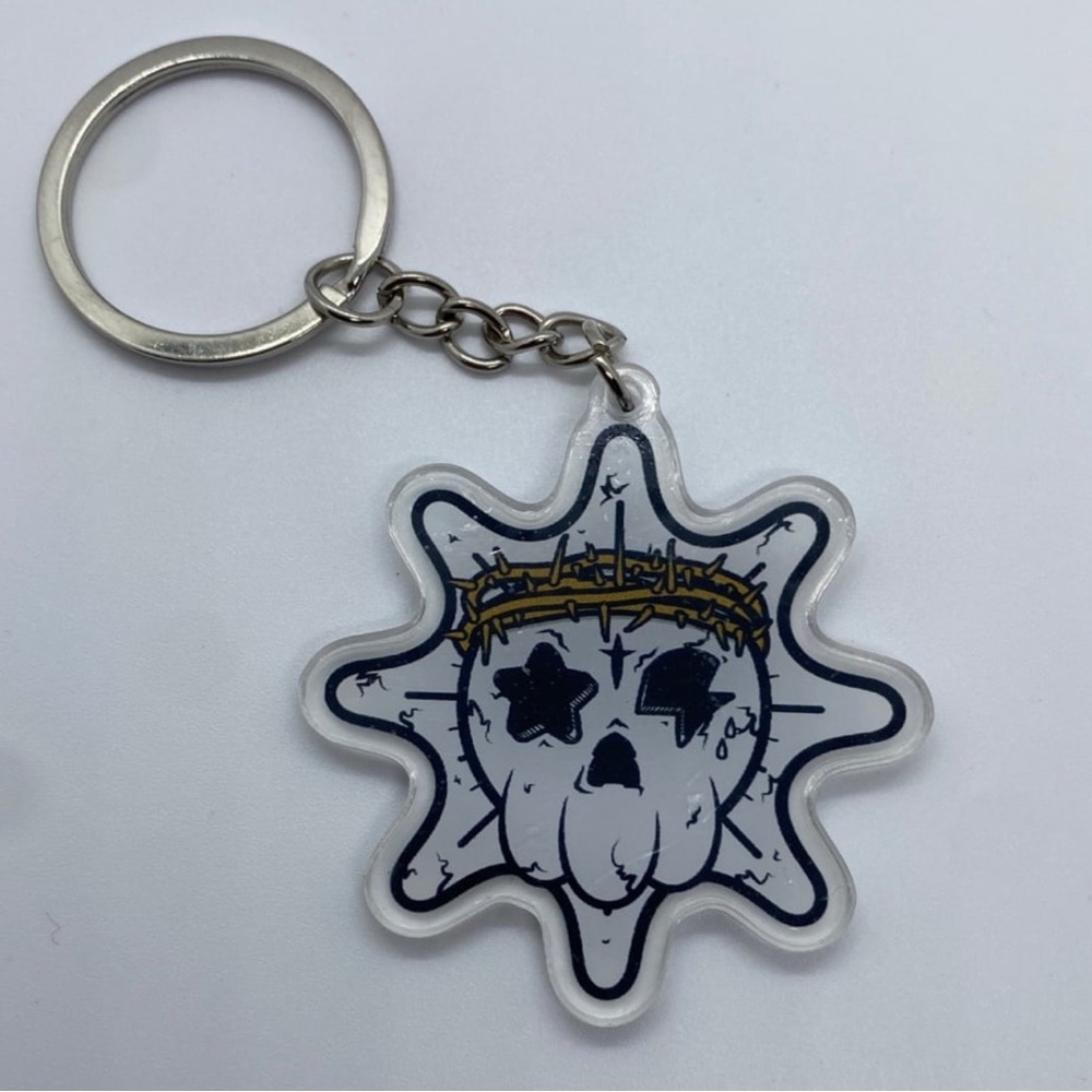 Chief Keef Glo Gang Log Keychain 4 inches hanger WorldWide Glory Boyz Brand new